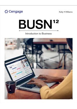 BUSN, MindTap, 12 Months Digital Access