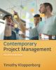 Contemporary Project Management