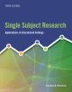 Single Subject Research 