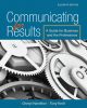 Communicating for Results: A Guide for Business and The Professions