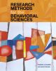 MindTap: Research Methods for the Behavioral Sciences 12Months